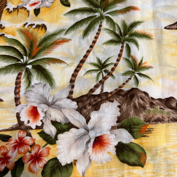 Hawaiian Girls dress 5/6 surfing hibiscus Tropical Dress. Designed in Hawaii - Picture 2 of 9